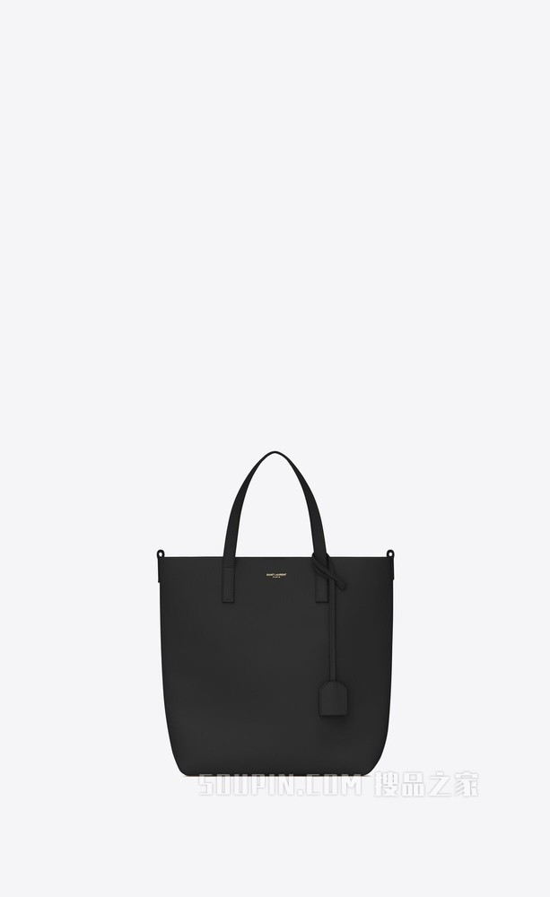 shopping黑色真皮小肩包