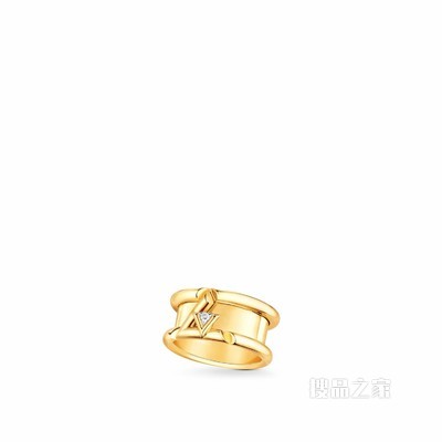 LV VOLT 18K金钻石戒指