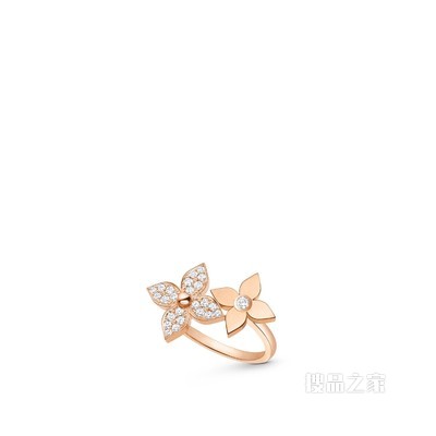 Star Blossom 18K金钻石戒指
