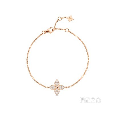 Star Blossom 18K金钻石手镯