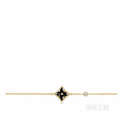 Color Blossom BB Star 18K金玛瑙手链