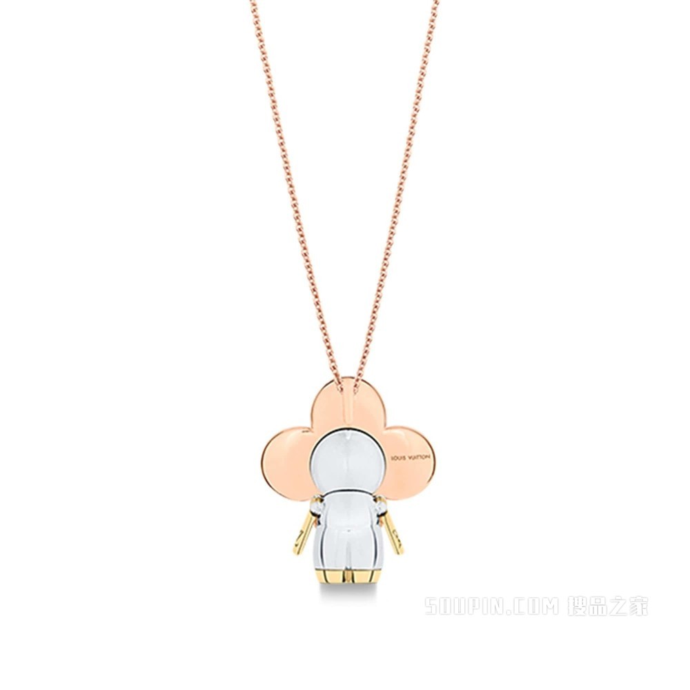 VIVIENNE 18K金钻石项链