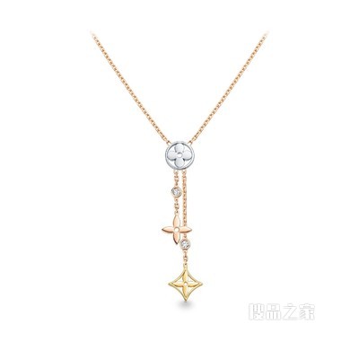 IDYLLE BLOSSOM 18K金钻石项链