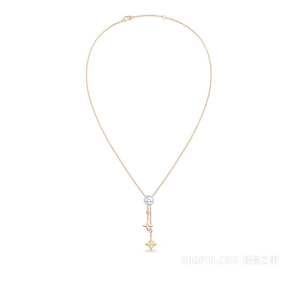 IDYLLE BLOSSOM 18K金钻石项链