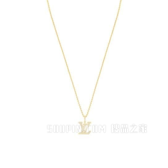 LV IDYLLE BLOSSOM 18K 金钻石项链