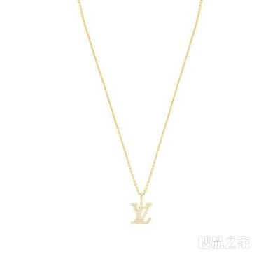 LV IDYLLE BLOSSOM 18K 金钻石项链