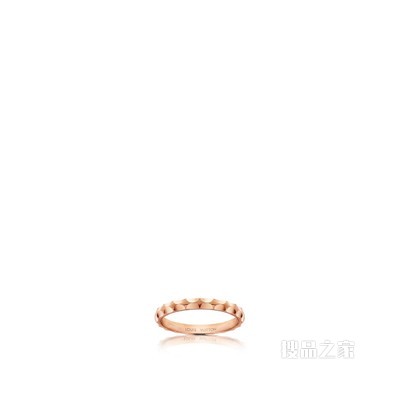 Monogram Infini 婚戒，玫瑰金