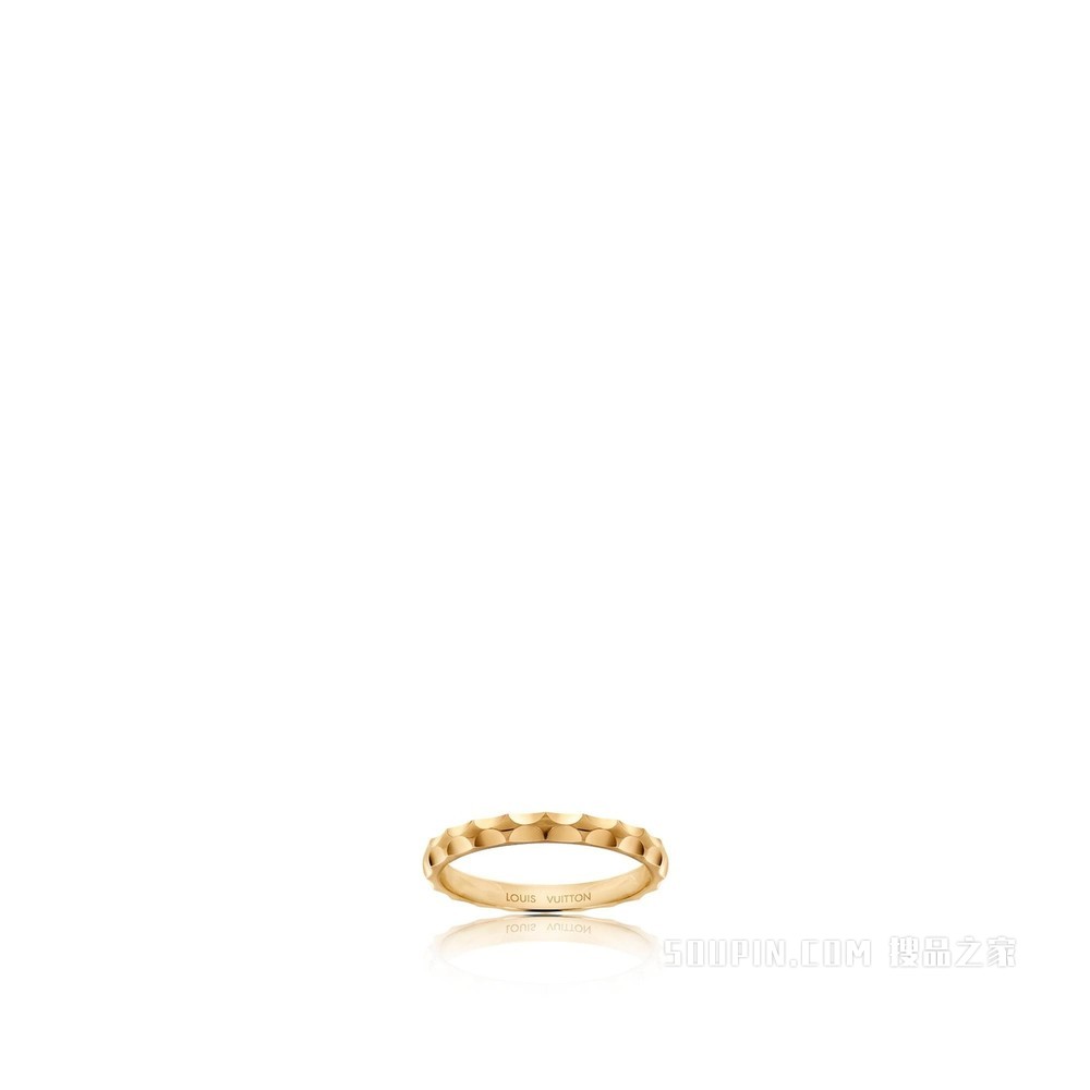 Monogram Infini 婚戒，黄金