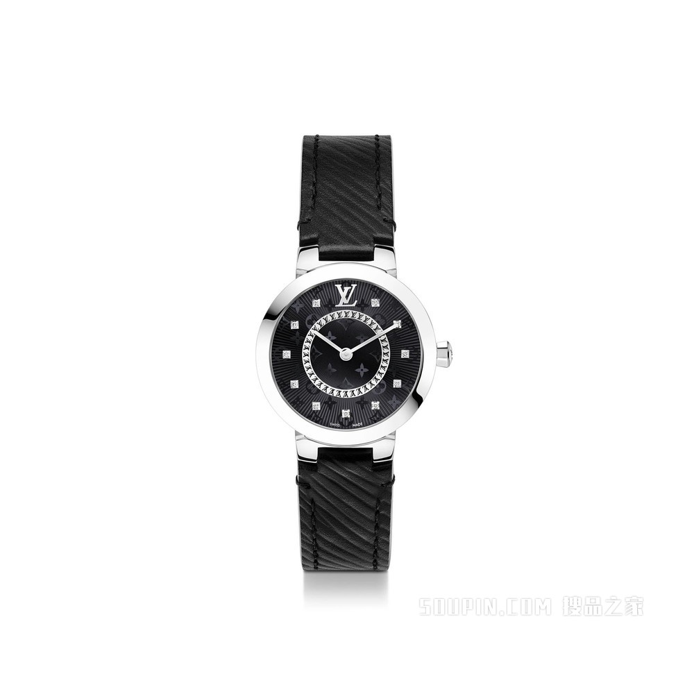 TAMBOUR SLIM MONOGRAM 腕表，28 毫米