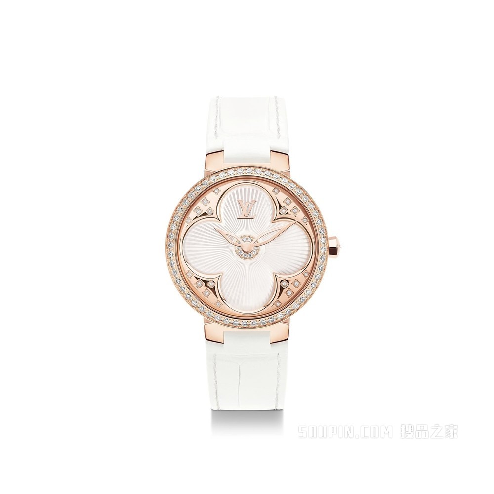 TAMBOUR SLIM COLOR BLOSSOM 腕表，35 毫米