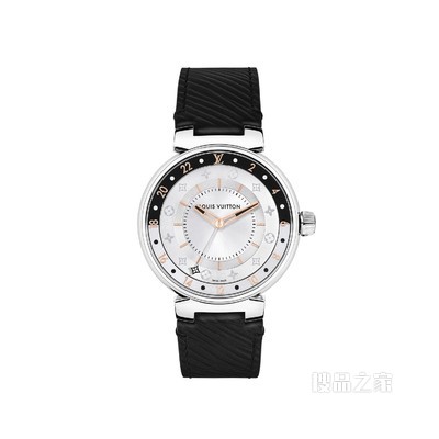 TAMBOUR MOON DUAL TIME BLACK & WHITE 腕表，39.5 毫米