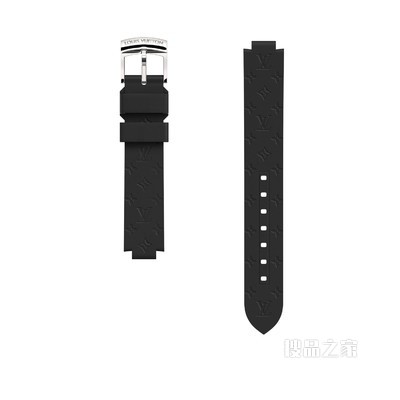 STRAP TAMBOUR RUBBER NOIR 表带，S/S码