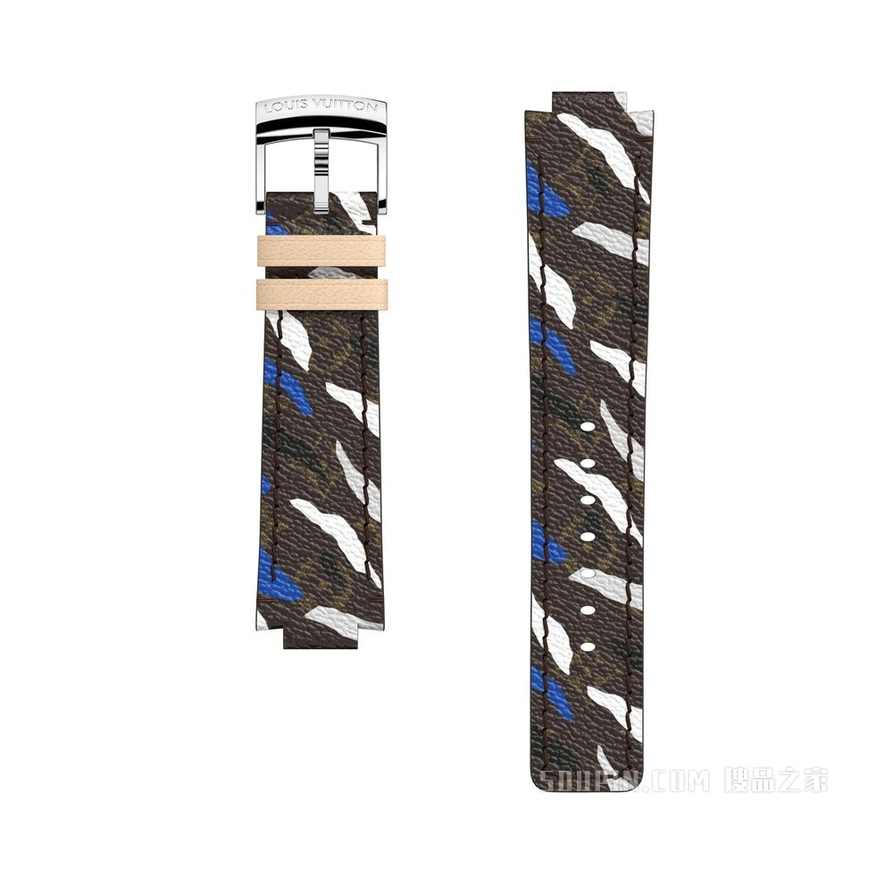 LVxLOL TAMBOUR CAMOUFLAGE MONOGRAM 表带