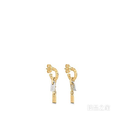 Precious Nanogram Tag 耳环