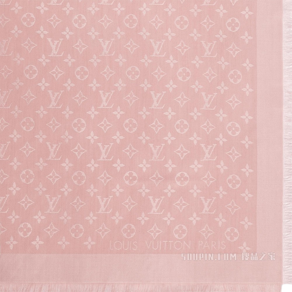 MONOGRAM DENIM 披肩