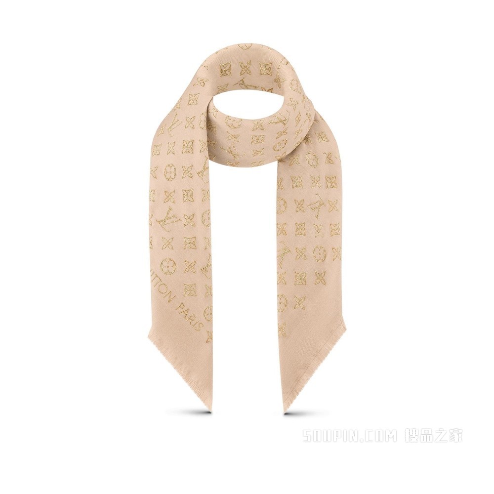 MORE MONOGRAM 披肩