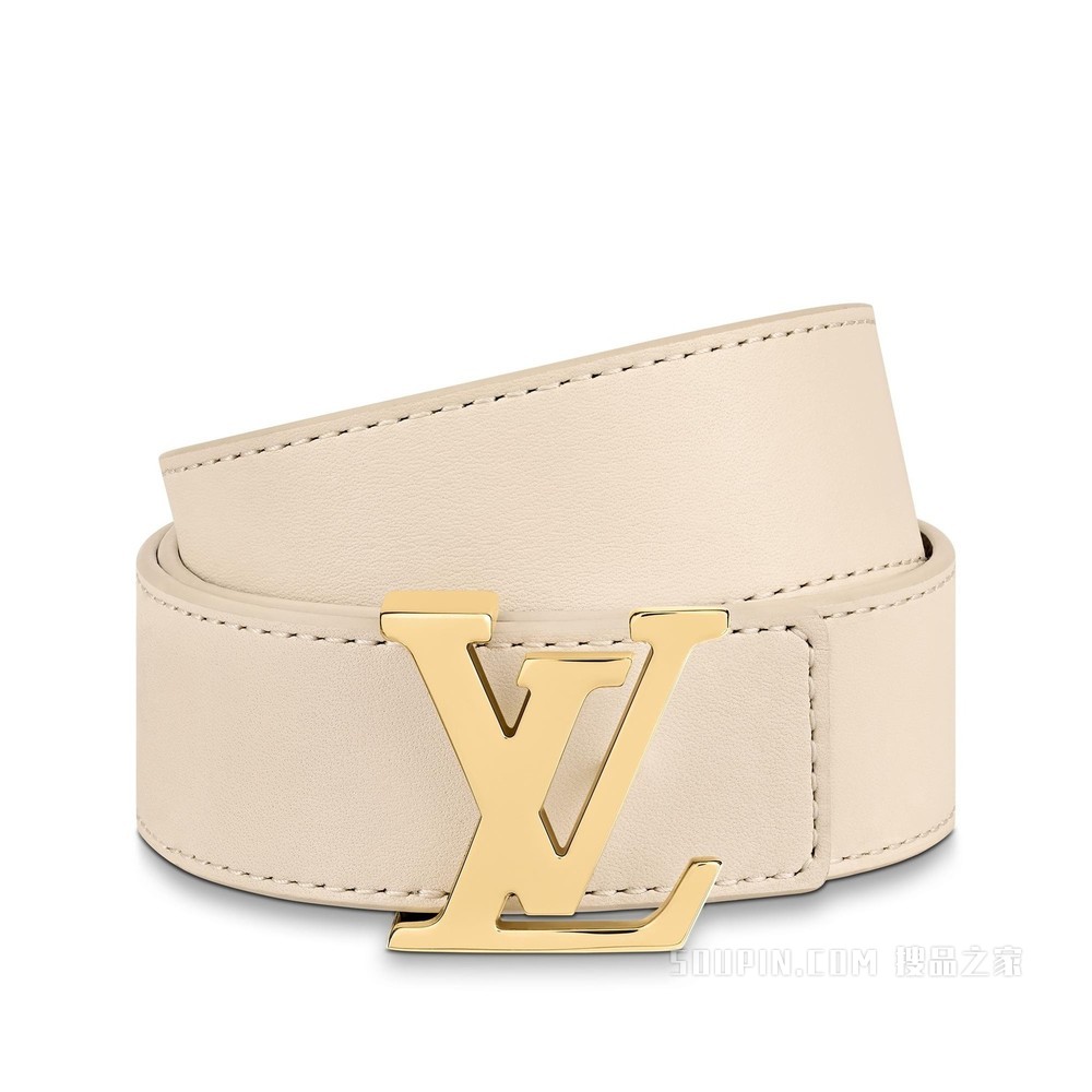LV INITIALES 30 毫米双面腰带