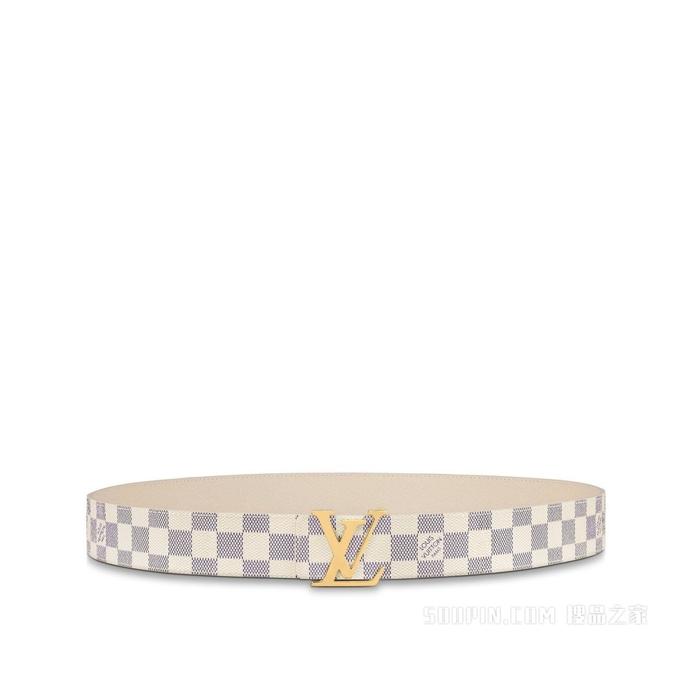 LV Initials Damier Azur 40 毫米腰带