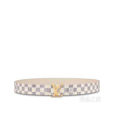 LV Initials Damier Azur 40 毫米腰带