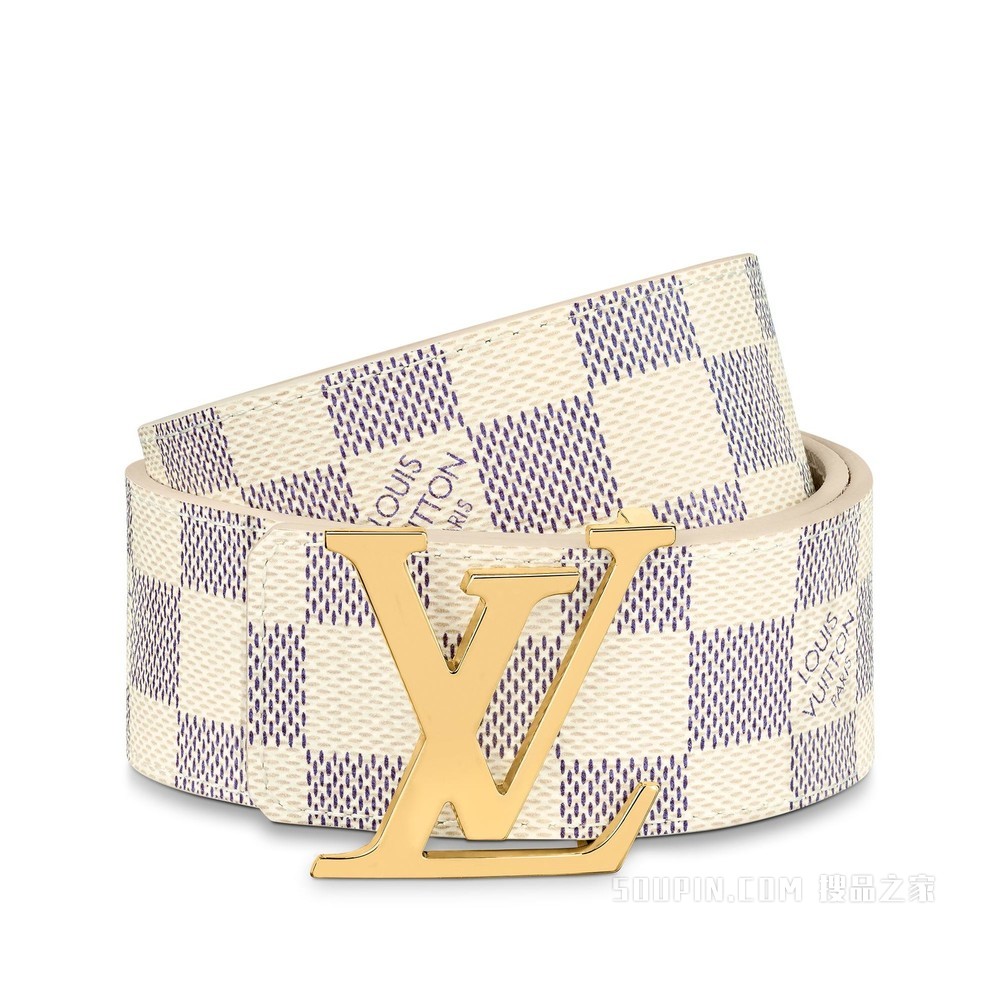 LV Initials Damier Azur 40 毫米腰带