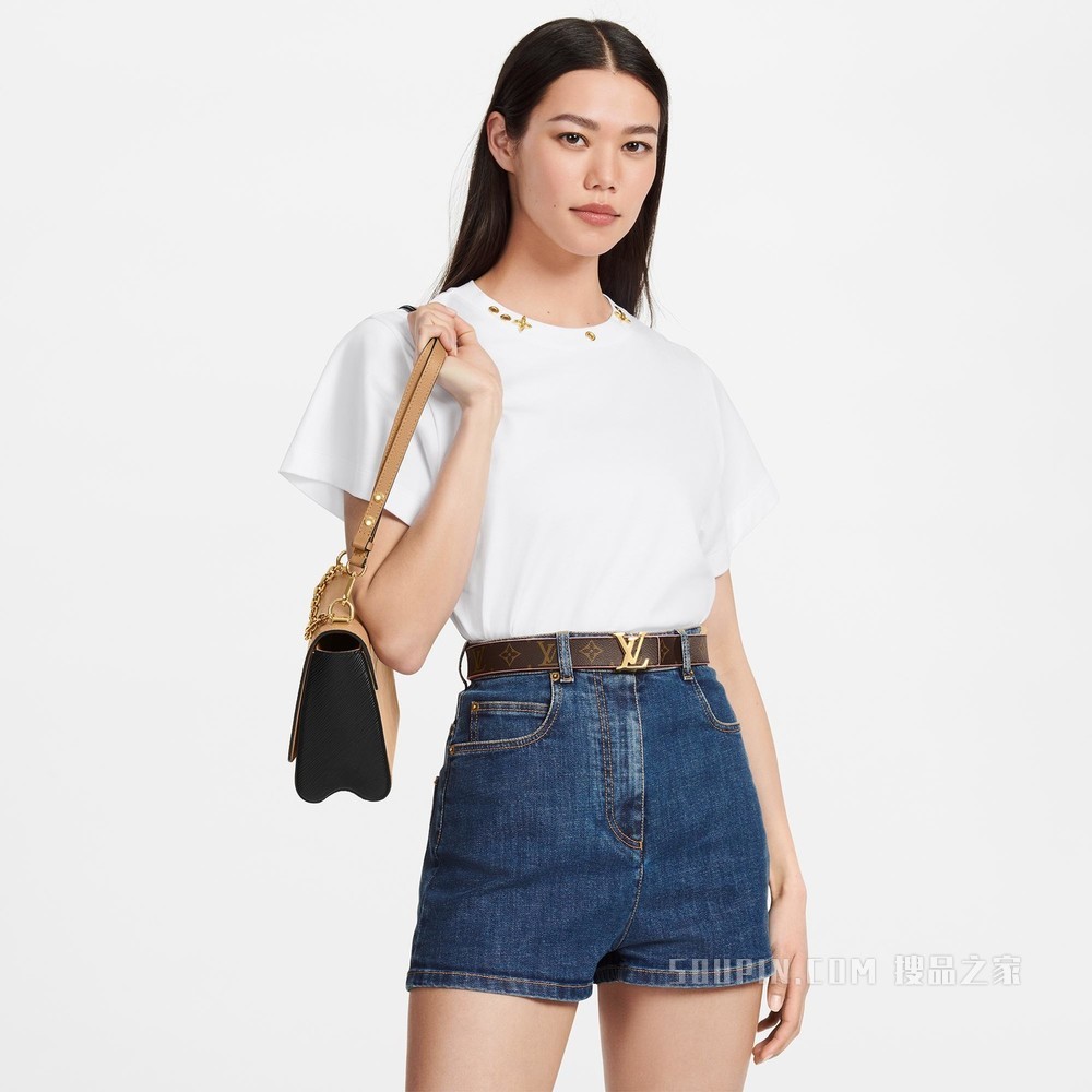 LV INITIALES 30 毫米腰带