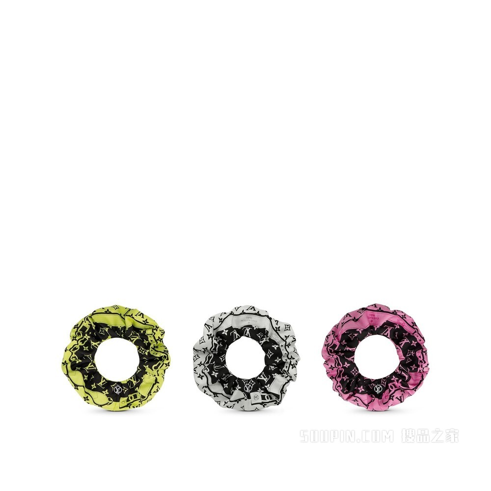 Monogram Confidential 发圈套装