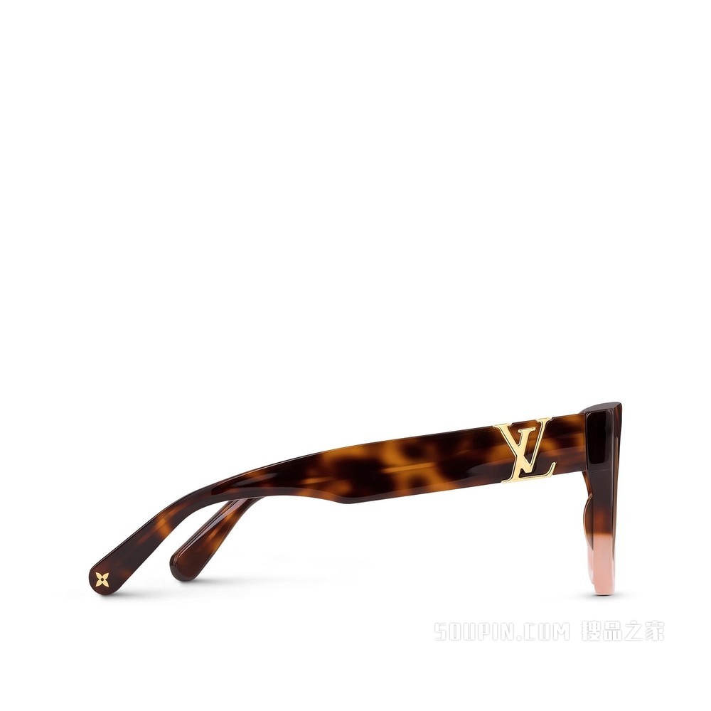 THE LV SQUARE CAT EYE 太阳眼镜