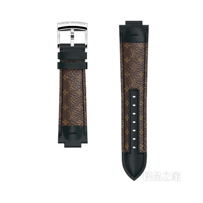 STRAP TAMBOUR CANVAS MONOGRAM MACASSAR 表带，L/L码
