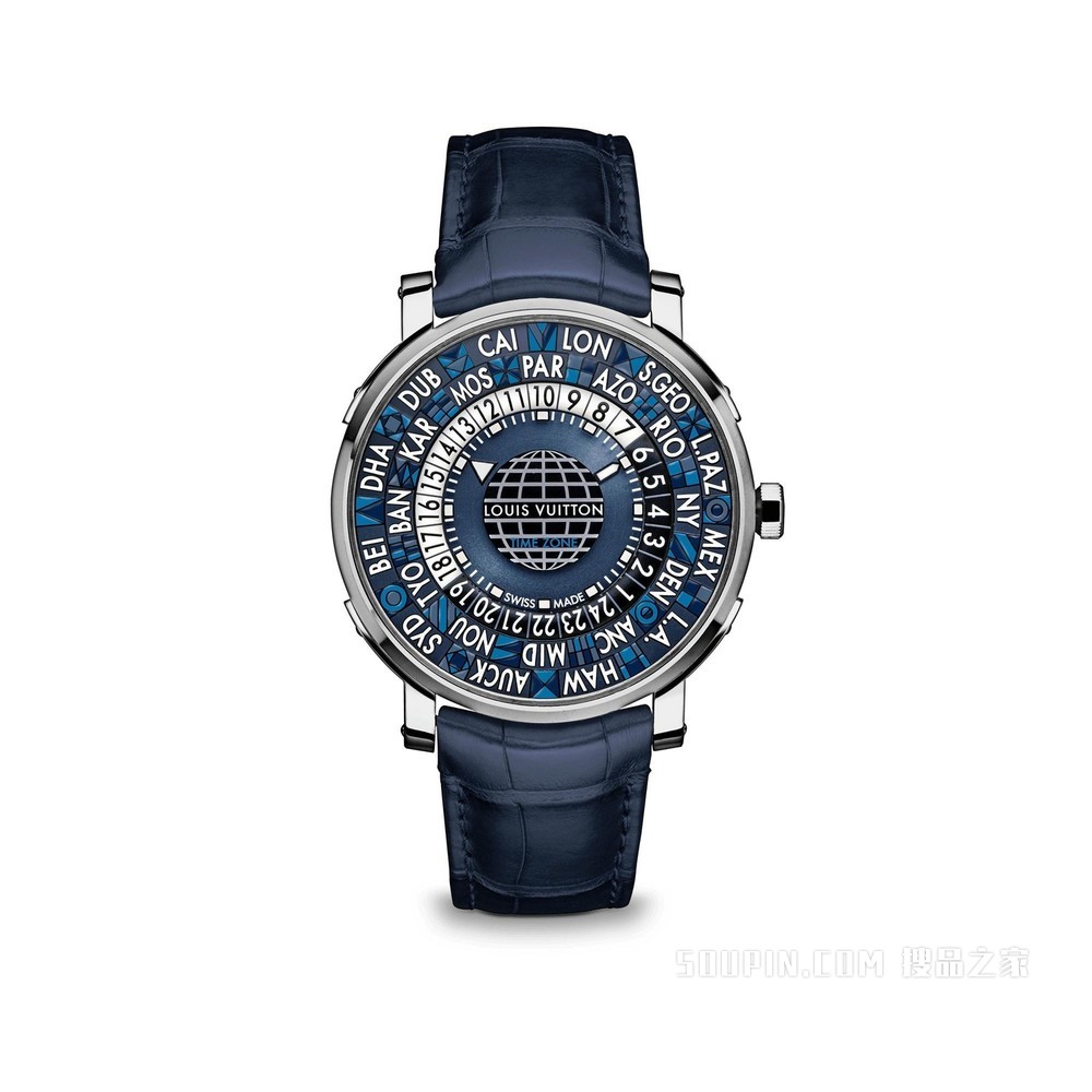 ESCALE TIME ZONE BLUE 腕表，41毫米