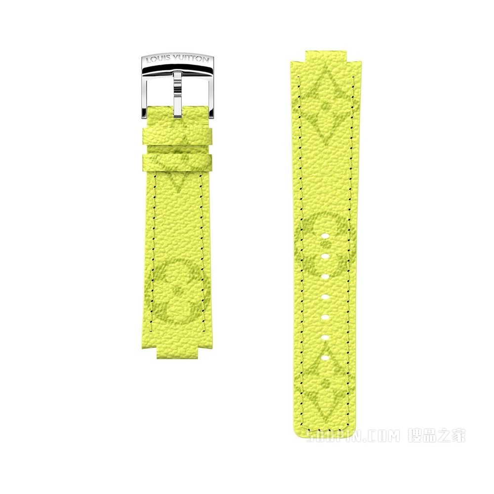 TAMBOUR MONOGRAM YELLOW 表带