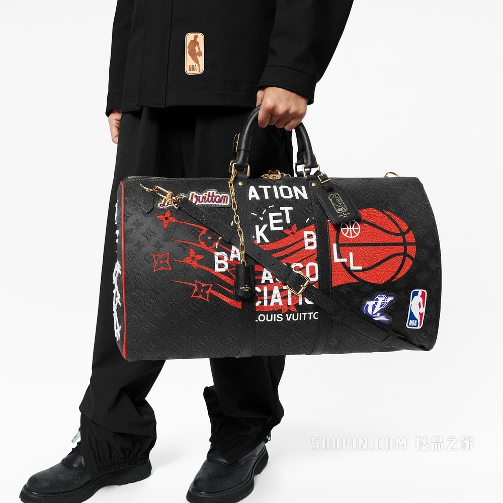 LVxNBA KEEPALL BANDOULIÈRE 50 旅行袋