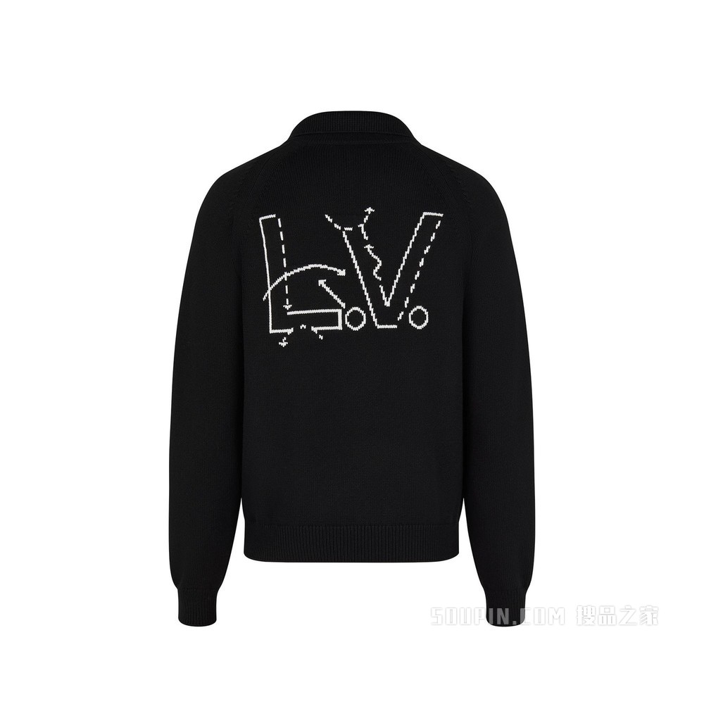LVxNBA 针织夹克