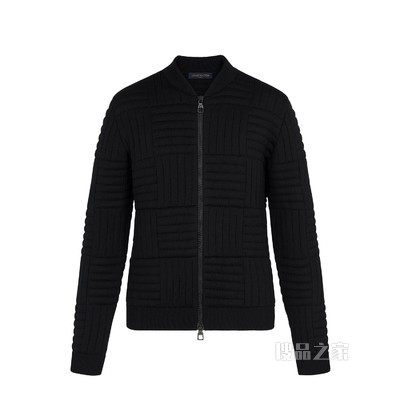 Giant Quilted Damier 拉链衣