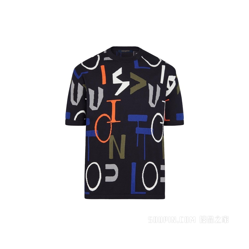 LV Electric Intarsia T 恤