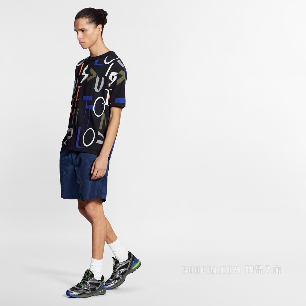 LV Electric Intarsia T 恤