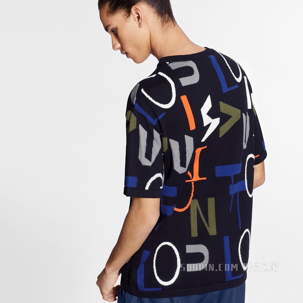 LV Electric Intarsia T 恤