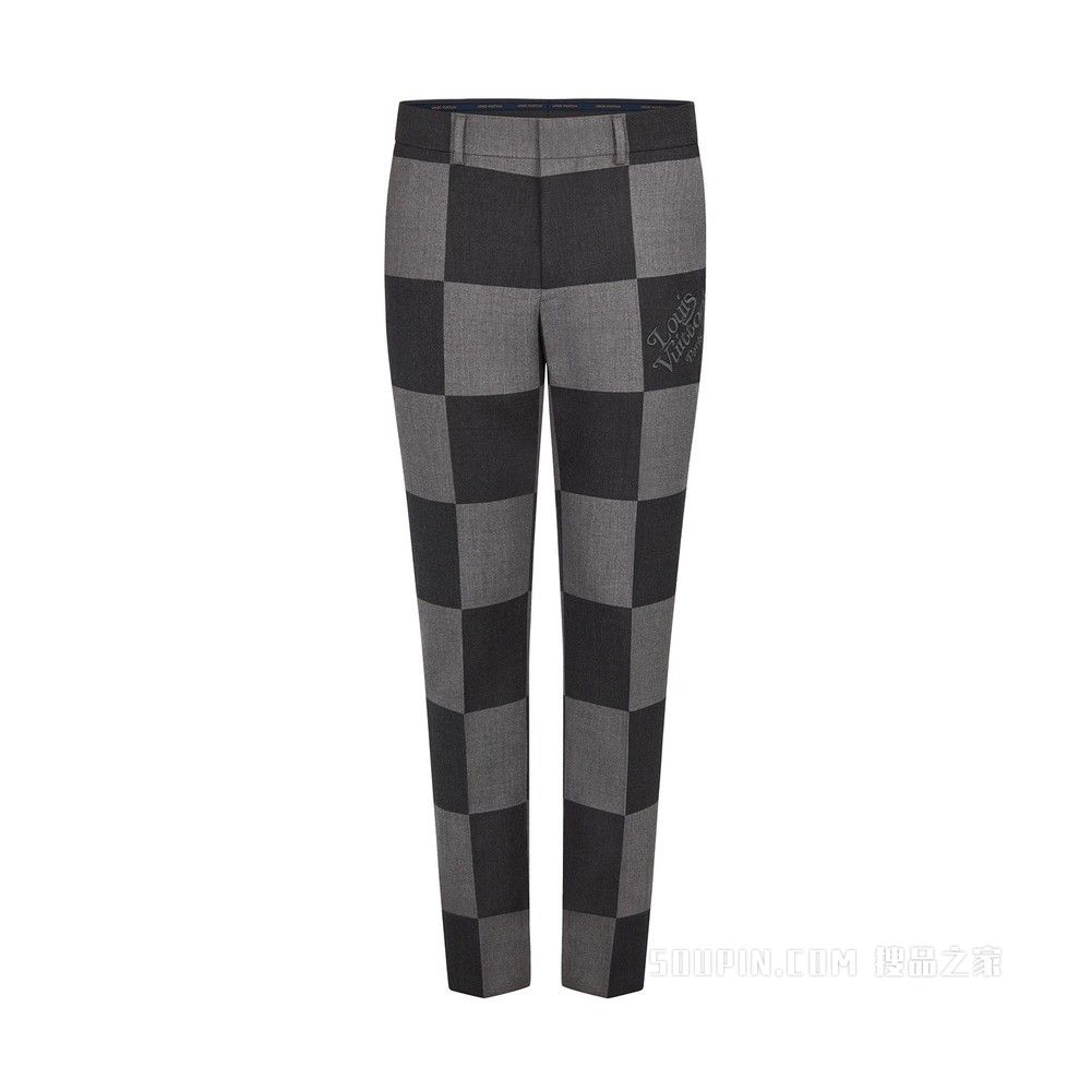 GIANT DAMIER 直筒裤