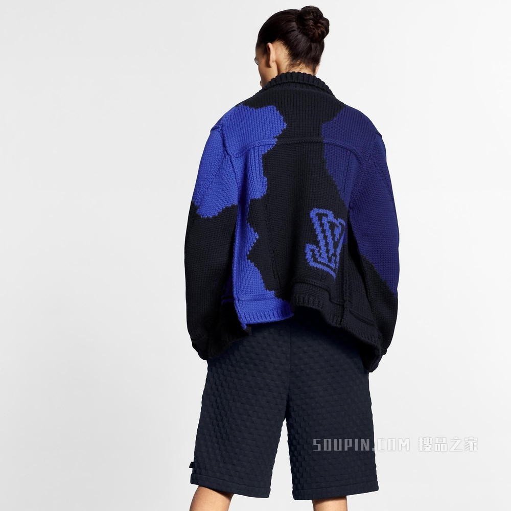 Damier 短裤