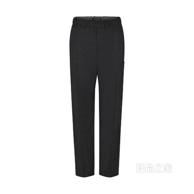 LVSE 法兰绒束绳长裤