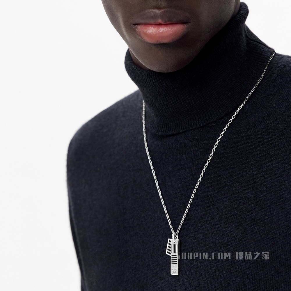 Damier Black 项链
