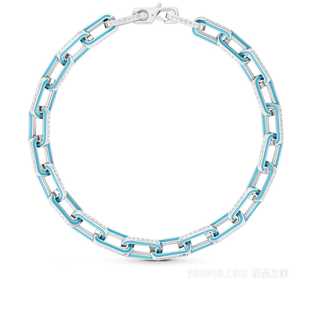 Monogram Links Chain 项链