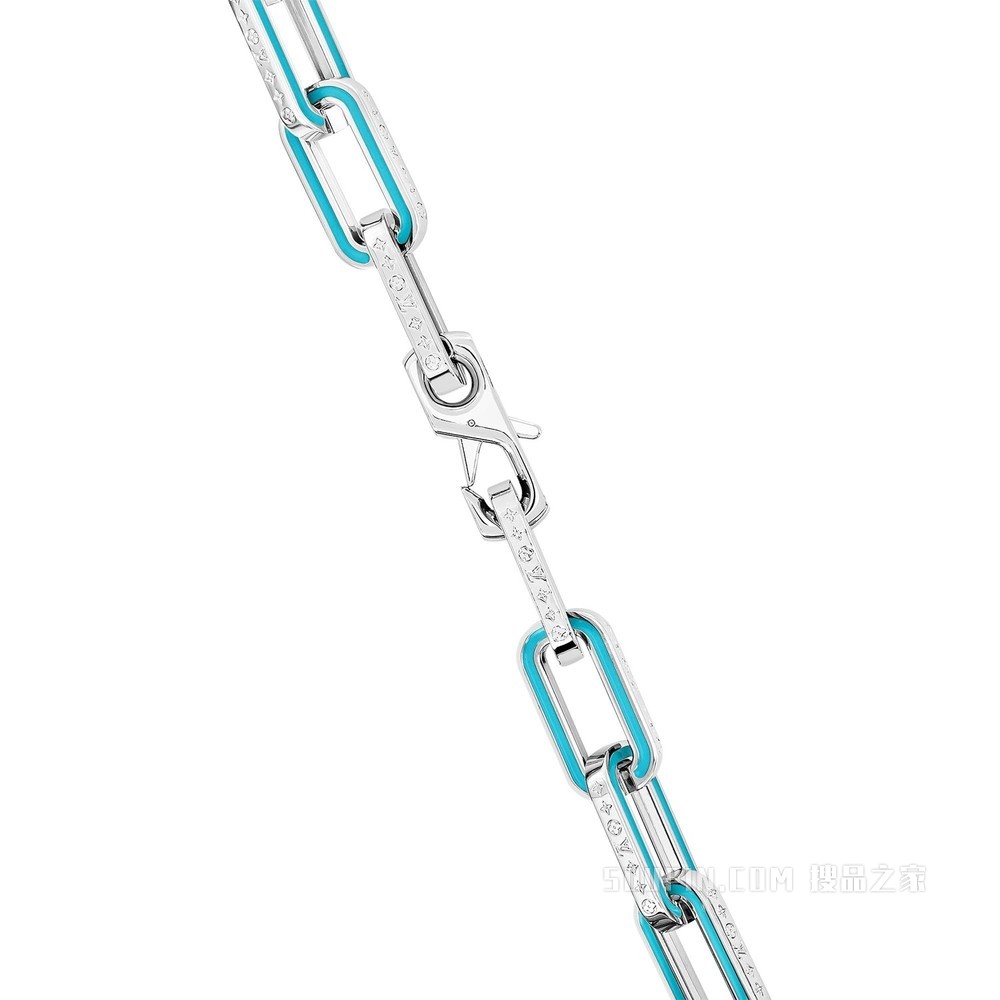 Monogram Links Chain 项链