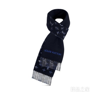 Monogram Gradient Tartan City 围巾