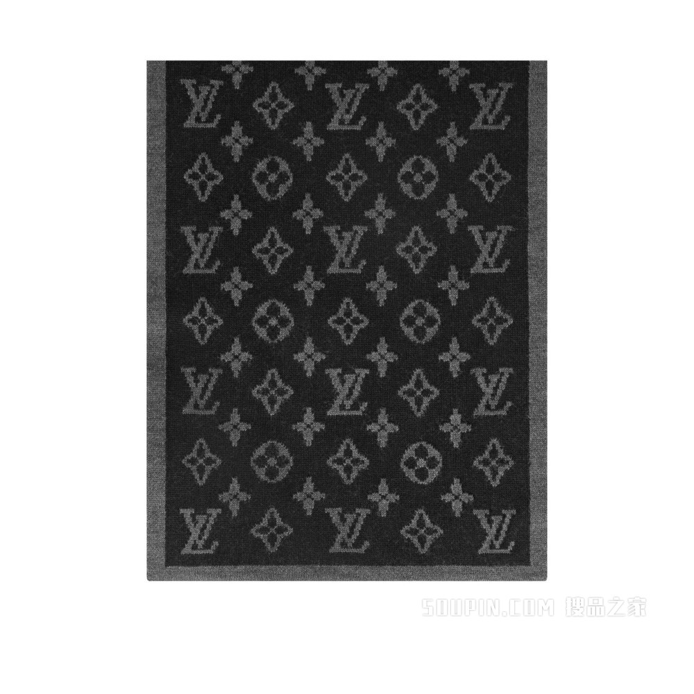 Monogram Stripy 围巾