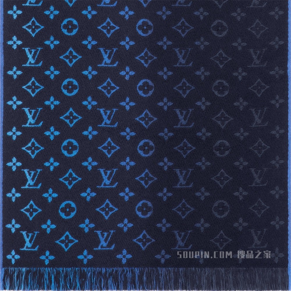 Monogram Classic Gradient 围巾