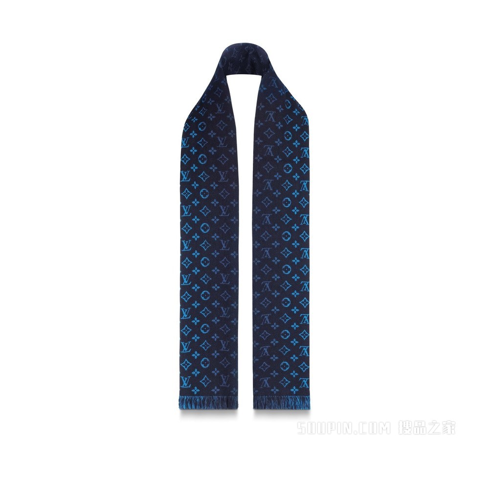 Monogram Classic Gradient 围巾