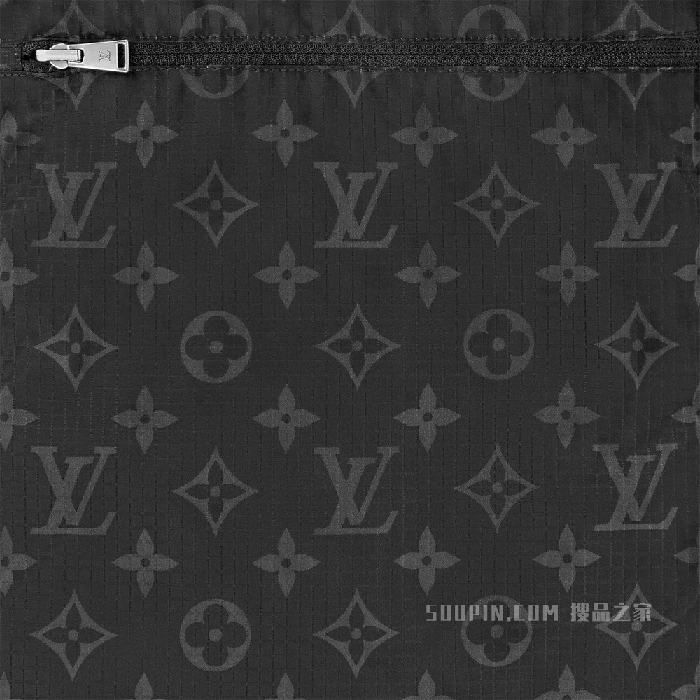 Monogram Packable 围巾