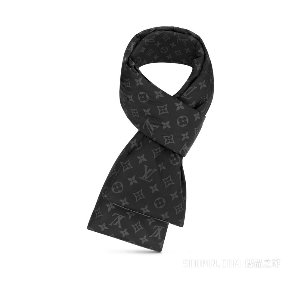 Monogram Packable 围巾