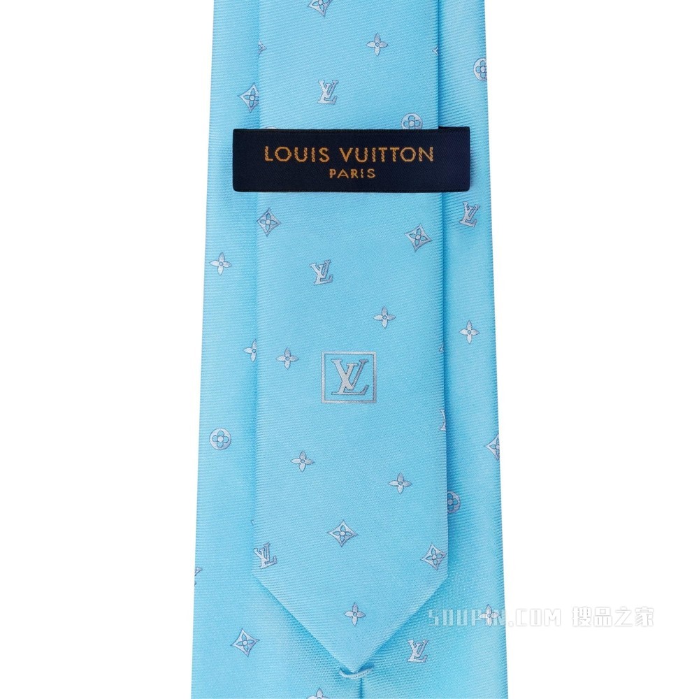 Monogram Neon Tie