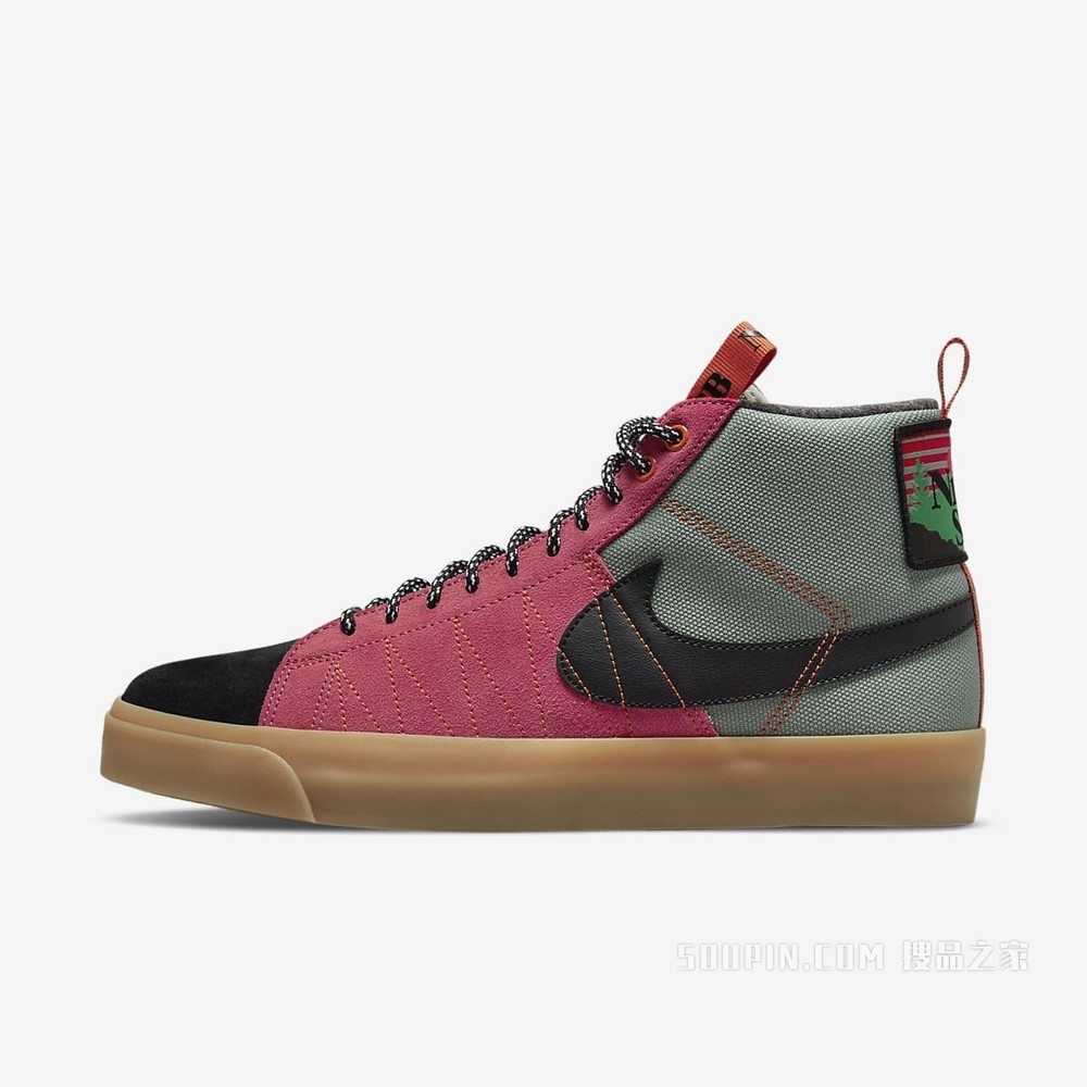 Nike SB Zoom Blazer Mid PRM 男/女滑板鞋